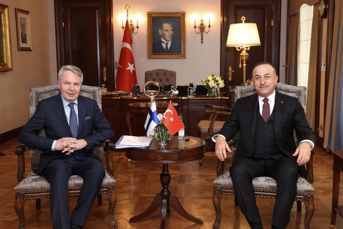 Turkey, Finland seek peaceful solutions to conflicts: FM Haavisto.